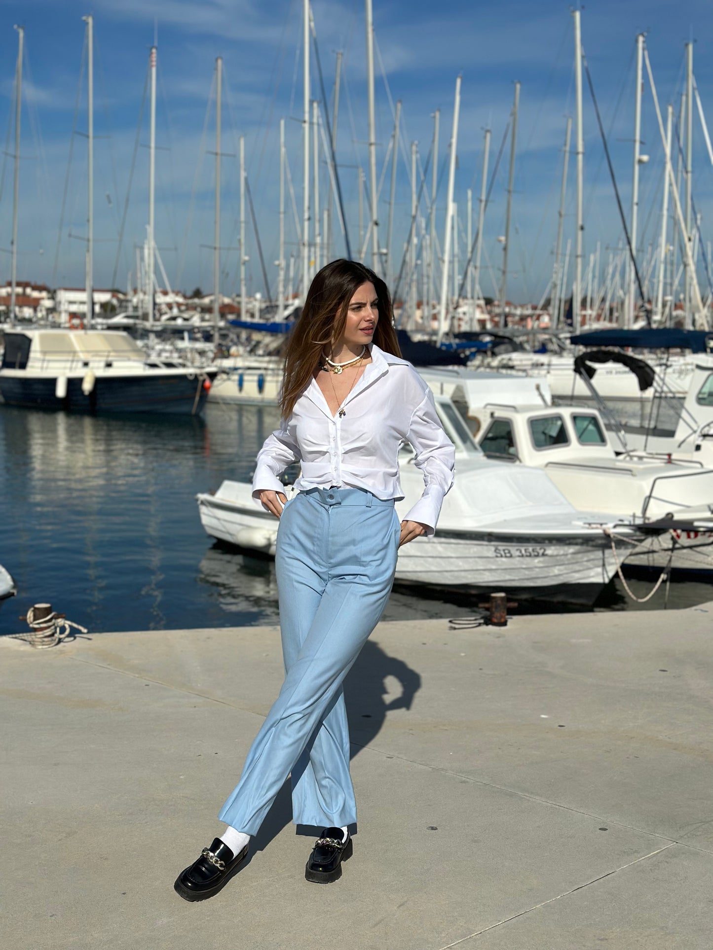 Blue Pants “Ana”