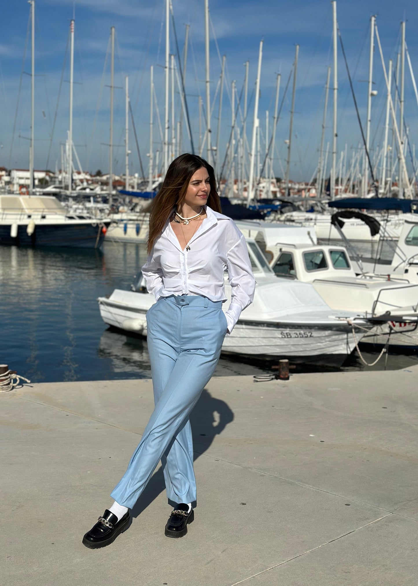 Blue Pants “Ana”