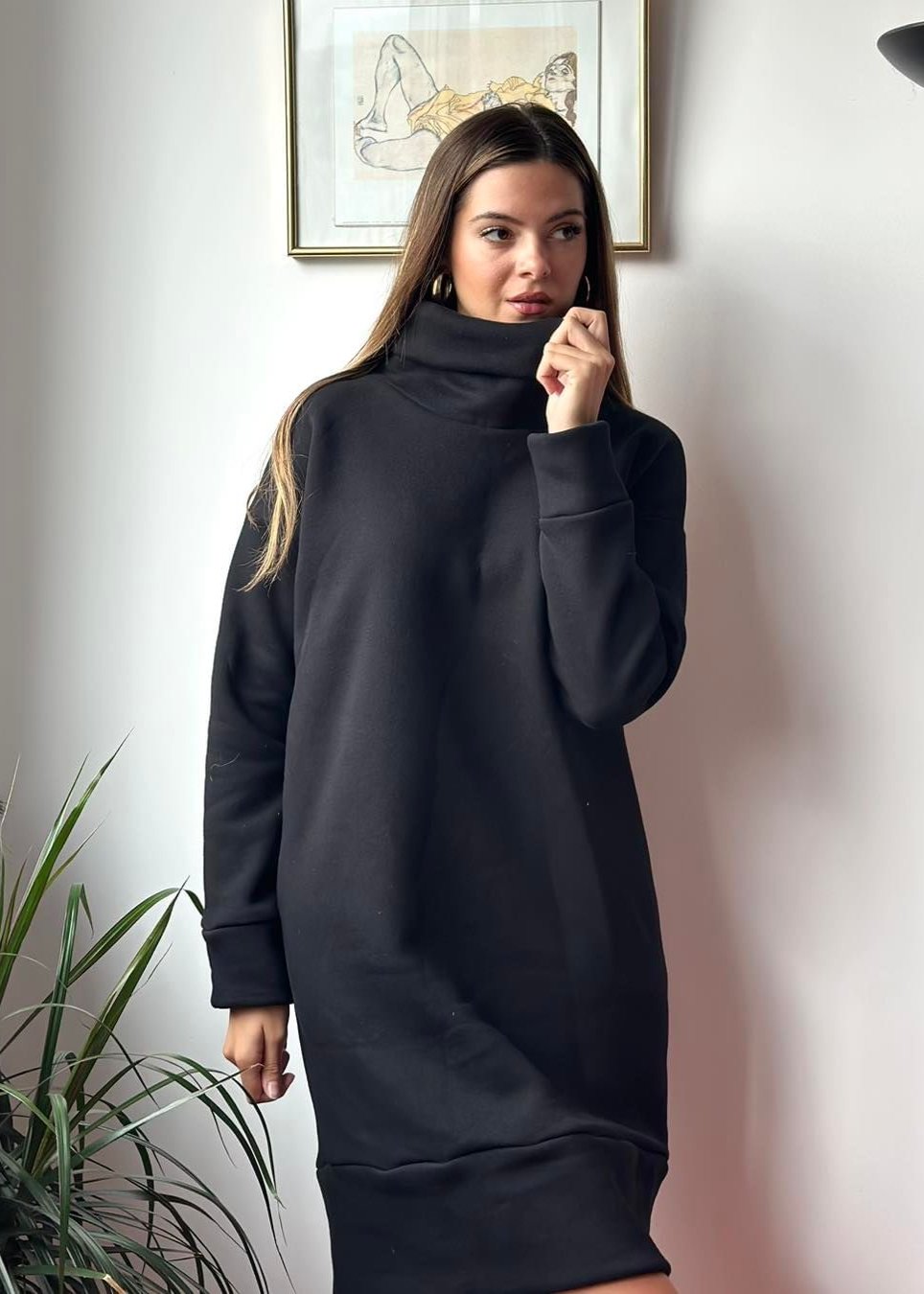 Turtleneck Dress "Jasna"